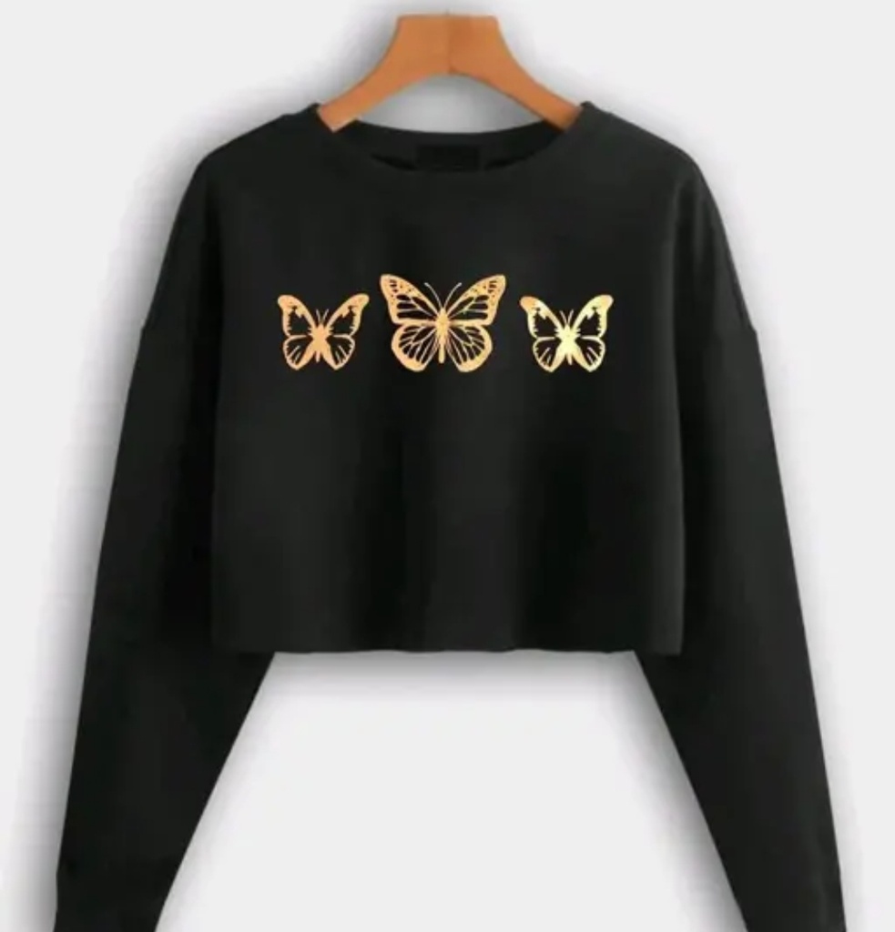 Trendy Cute Girls Crop Top|Fullsleeves Hoody||Stylish Girls wear||Crop hodies