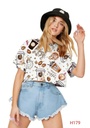 Clothbucket Casual Printed Women Crop Top