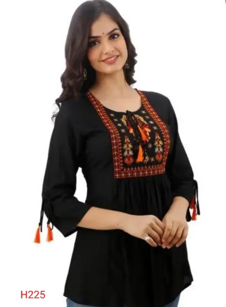 Girls top for women stylish on jeans and skirt