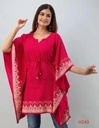 Pink Kaftan with Rich Border