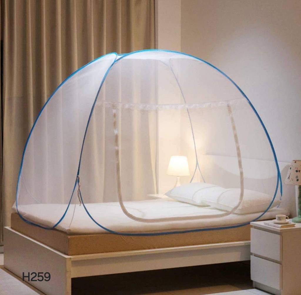 Premium Polyester Foldable Mosquito Net Tent (100 Cm Long / 1 Pc)