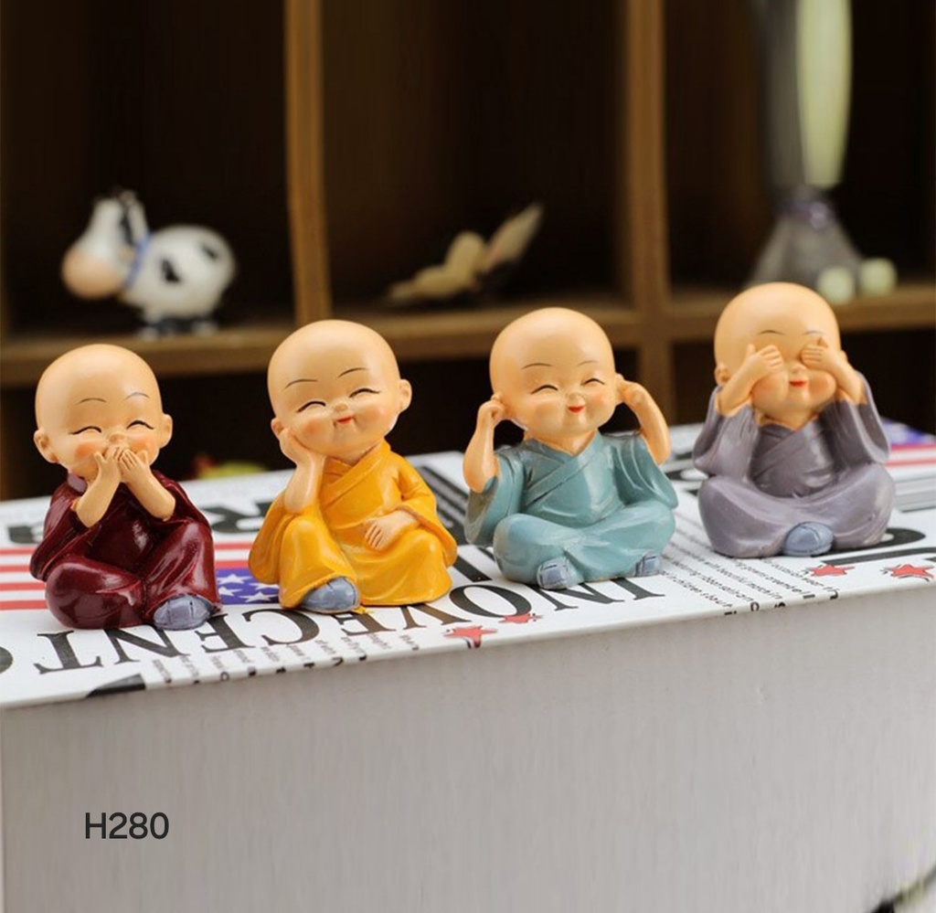 Baby Buddha 4Pc and show piece used for house, office and official decorations etc