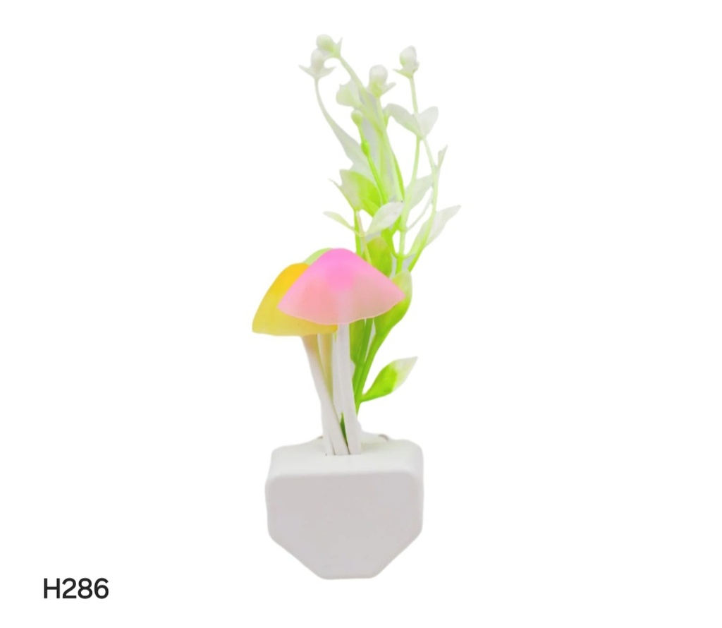 Fancy LED Mushroom Night Light – Color Changing Automatic On / Off Light Sensor Lamp for Kids