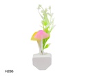 Fancy LED Mushroom Night Light – Color Changing Automatic On / Off Light Sensor Lamp for Kids