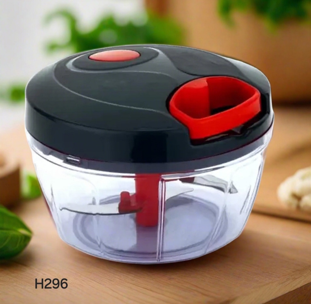 Manual Food Chopper, Compact & Powerful Hand Held Vegetable Chopper / Blender
