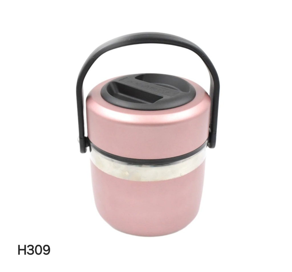 Leak-Proof Thermos Flask: Keeps Food Hot & Fresh (Stainless Steel, Multi-Color)