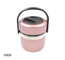 Leak-Proof Thermos Flask: Keeps Food Hot & Fresh (Stainless Steel, Multi-Color)