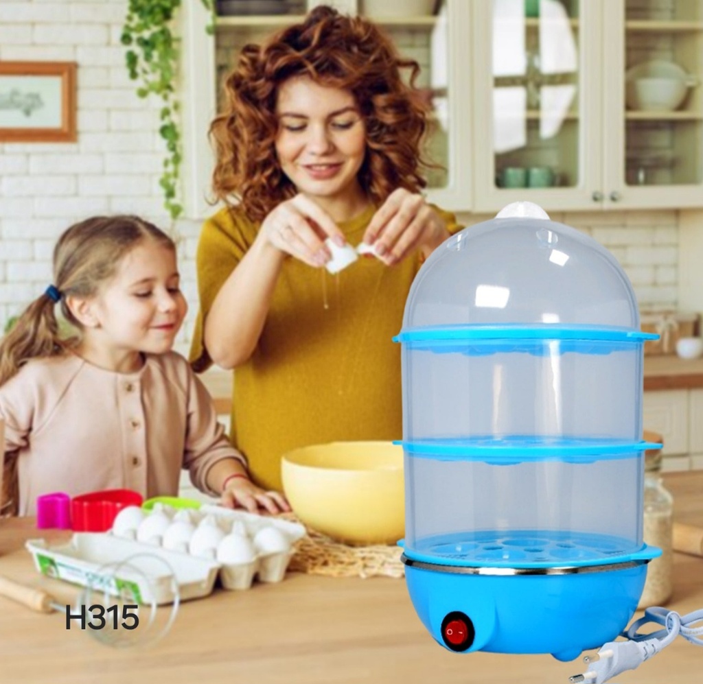 Egg Boiler / Poacher / Cooker / Electric Steamer (3 Layer)