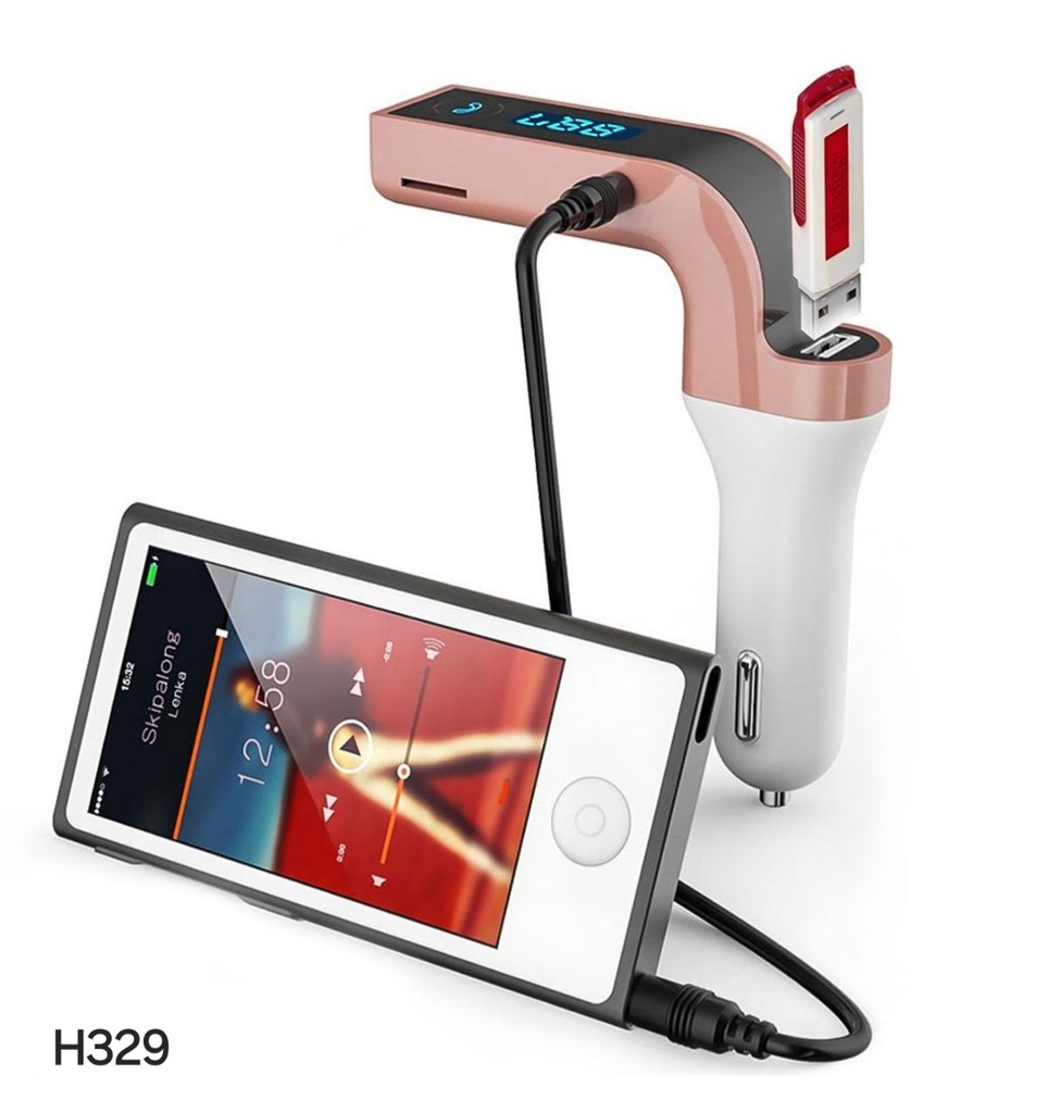 Car G7 with Turbo Charging LCD Bluetooth Charger Fm Kit Mp3