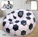 Foldable Sofa, Cartoon Style Inflatable Folding Chair, Ball Chair, Inflatable Sofa for Adults, Kids size (110cm x 80cm)