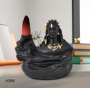Adiyogi Shiva Backflow Smoke Fountain Incense Holder Burner (1 Pc)