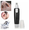 Sharp Steel Battery-Operated Ear and Nose Hair Trimmer