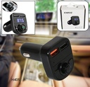 CAR-X8 Bluetooth FM Transmitter Kit for Hands-Free Call Receiver / Music Player / Call Receiver / Fast Mobile Charger Ports for All Smartphones with 3.1A Quick Charge Dual USB Car Charger