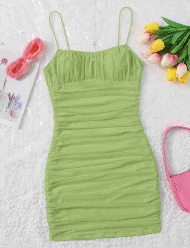 Women Shorts Dress Partywear Women (Pink Dresses)