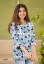 Cotton Printed Short Kurti Kurta Top For Girls and Women