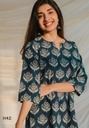 Mannat Fashion Printed Rayon Short Kurta For Women And Girls