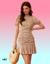 Sleeves Stylish Printed Dress