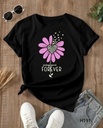 Stylish fashionable half sleeve Graphic Printed Regular T-Shirt for Women