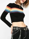 Women Knitted Premium Crop Top slim fit