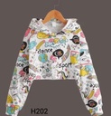 Girls & Kids Full Sleeve All Over Dance printed Hoodie Sweatshirt