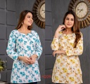 Short Printed Kurti For Women