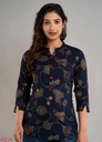 JIYA Women's Rayon Printed Stylish Top