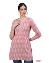 Ethnic Lady Women's Printed Rayon Top