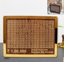 Wooden Money / Piggy Bank, Money Box (1 Pc / Pen Not Included)