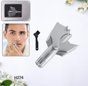 Stainless Steel Painless Nose Hair Remover (1 Pc)