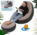 Portable Indoor/Outdoor Air Sofa, couch & Pump