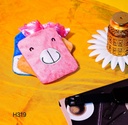Pink Hot Water Bag with Cover – Relief for Neck, Shoulders & Cramps