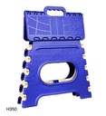 2009_12 Inch Plastic Folding Step Stool for Kids and Adults with Handle (Multicolor)