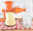 Apex Manual Carrot and Fruit Juicer – Heavy-Duty (1 Pc With Glass)