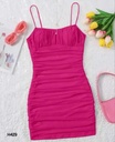 Women Shorts Dress Partywear Women (Pink Dresses)